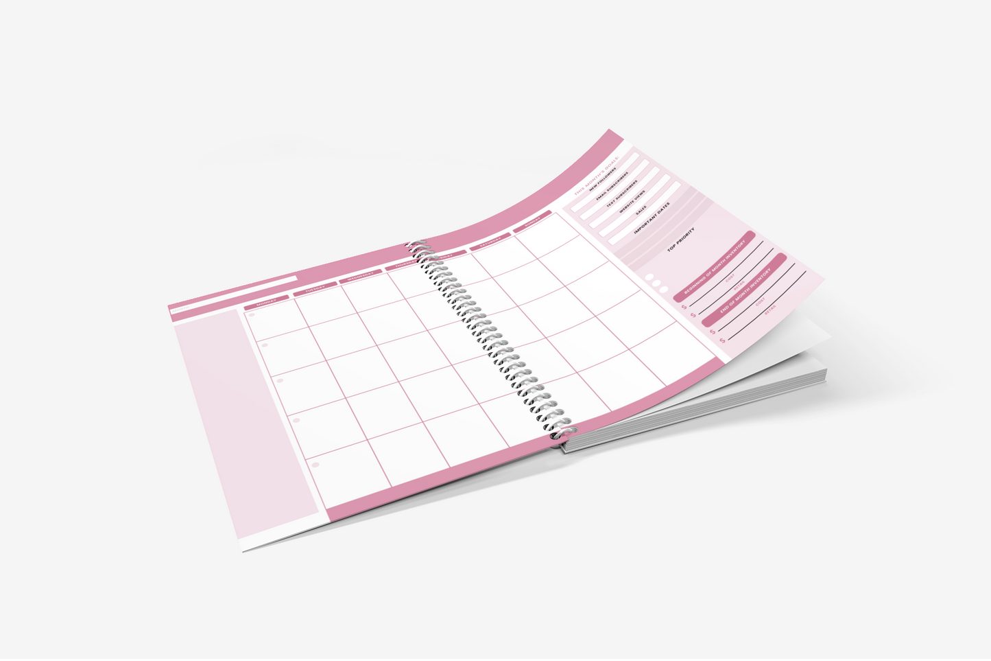 Plan Like a Boss Planner (PRINT)